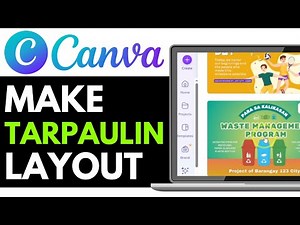 How to Make a Tarpaulin Layout in Canva 2025 (QUICK GUIDE)