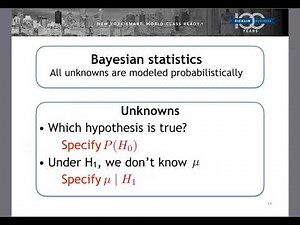 Guest lecture: Bayesian hypothesis testing, by Victor Pena