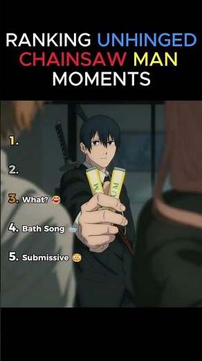 Funny Unhinged Chainsaw Man Moments #chainsawman #anime #funny