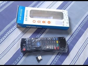 Air Mouse 2.4ghz Motion Sensing Air Mouse Remote Control in Hindi/Urdu.