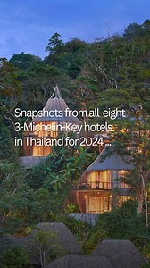 184K views · 148 reactions | Thailand’s hospitality shines! Out of 58 hotels awarded Michelin Keys in the debut year, eight have earned the prestigious 3-key status. Get inspired with stunning snapshots from each of these top-tier properties which are just perfect for your next bucket list adventure! #LuxuoTH #Luxury #Travel #MichelinKeys #Thailand | LUXUO Thailand | Facebook