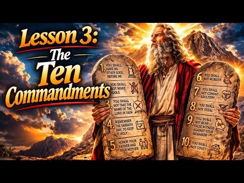Lesson 3: The Ten Commandments
