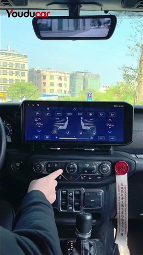 Jeep Wrangler Interior Upgrade! 15" Screen + FULL Factory Control