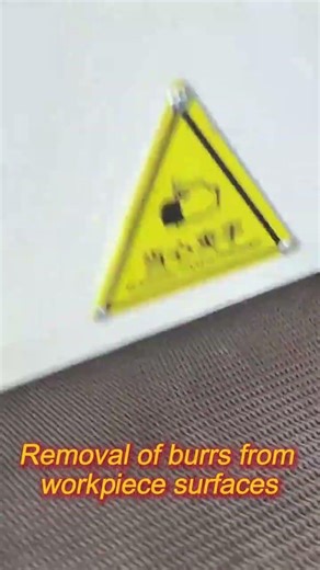 Deburring Machine for Better Surface Quality. #deburringmachine #polishing #metalwork #factory