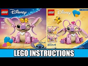 LEGO Instructions - Disney - 43257 - Angel - Lilo & Stitch