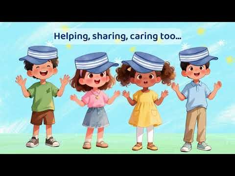 The Kindness Train 🚂 | Kindness Song for Kids | Lila & The Kindness Club Kids