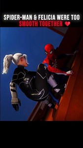 Spider-Man & Felicia Had Too Much Chemistry ❤️ #spiderman