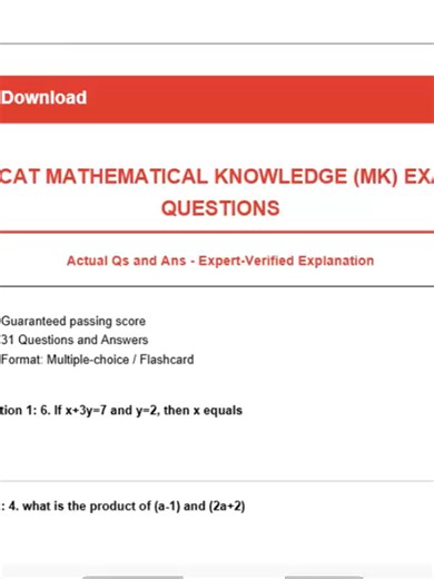 PICAT Mathematical Knowledge (MK) 2026 🚀 Actual Exam Questions & Answers Expert Explanations 🎯 🔥 Ready to PASS the PICAT Mathematical Knowledge (MK) section in 2026? This powerful practice video includes 31 REALISTIC exam-style questions with step-by-step expert-verified explanations designed to boost your score fast! 💪📈 If you're preparing for the PICAT, ASVAB, Army, Navy, Air Force, or Marine Corps entrance exams — this is EXACTLY what you need to sharpen your math skills and walk into te