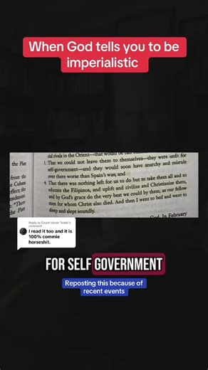 Reposting this a year after making it since God has all the sudden ordained this new wave of imperialism we’re seeing. Tagging the book here so that TT shows you this video and also in case you want to pick up a copy and support an independent bookseller or publisher/distributor or the primary publisher of the book instead of AMZN (who is driving book prices down so low that authors make less per book). If you’d rather not purchase a copy, then I’d encourage you to check it out from your local l