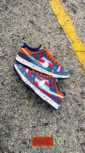 Child's Play Chucky-Inspired Nike Dunk Lows Custom