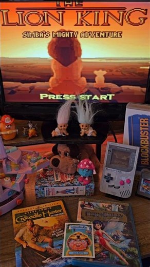It Means No Worries! 🦁👑🐛 The Lion King Game Boy Color Retro Gaming