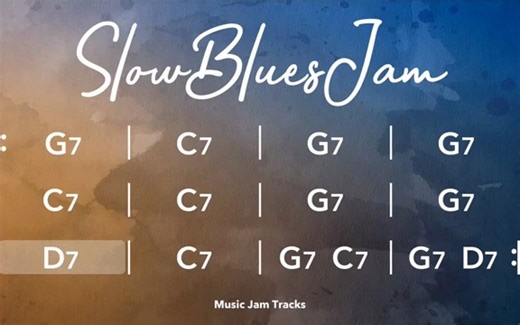 【即兴伴奏5】键盘Slow Blues(Keyboard Jam)