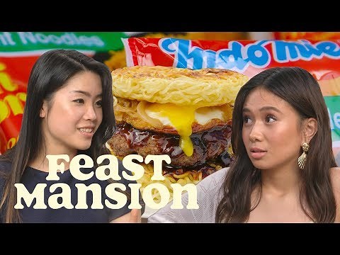 NIKI and Inga Lam Share Indomie Noodle Hacks | Feast Mansion