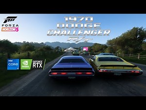1970 Dodge Challenger R/T – Classic Muscle Sprint Race in 4K