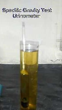 Urinometer|Specific Gravity|Urine Test|SpG|Urine specific gravity|practicle Urinometer|demonstration