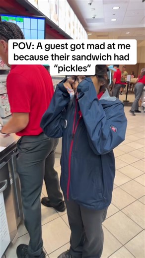 Funny Accountability Video Clips: Guest's Pickles Sandwich Reaction