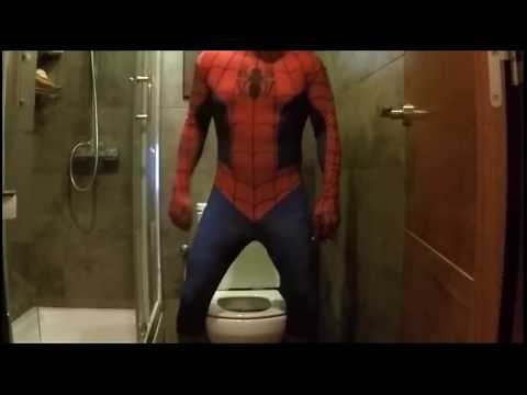 SPIDERMAN Toilet vs Venom Bath Time "Real Life SuperHeroes Fun" #1