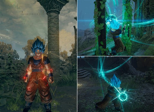 Dragon Ball Z Mod for Elden Ring Lets You Play as Goku