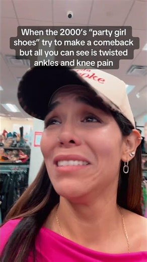 Thrifting I have found the closet of my old party girl self and it was painful. How could we walk?