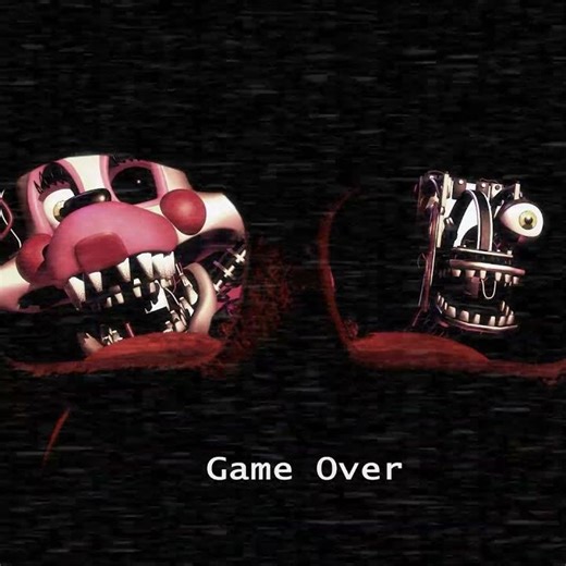 Mangle "Game Over" Animation