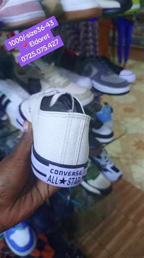 Leather Converse and Kiros Shoes Collection in Eldoret