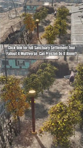 Sanctuary Settlement Tour - Fallout 4 Multiverse Intro - modded lore-based