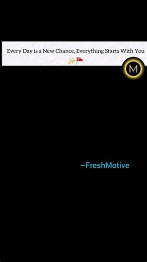 New Day. New Chance. Will You Try Again Today? #motivation #lifeadvice #selfgrowth #shorts #notes