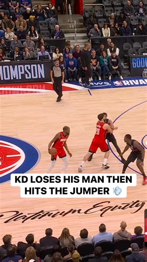 KD with the NASTY crossover and drills the jumper for 30 PTS! 🔥 AWS NBA Rivals Week • HOU-DET on Prime Tap to Watch ➡️ https://www.nba.com/how-to-watch-game-redirect/0022500635?partnerRef=NBA&platform=Facebook&surface=Post | NBA