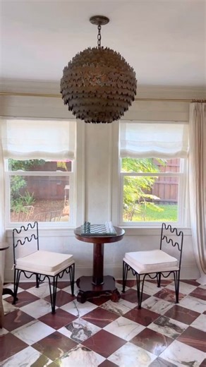 A quiet corner made even softer by the right window treatment. 🤍 Just enough texture to warm up the space while letting the light pour in. 🙌 Featured Below: Patti, Natural B316 (Drapery) Liz, Ivory White 1908-1 (Relaxed Roman Shade) 🎥:@silverlinedesign__ #twopageshome #twopagescurtains #relaxedromanshades #homeimprovement #homeinspo #homeproject #custom | Twopagescurtains