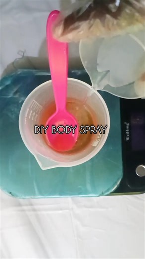 Homemade body spray for soft, refreshed skin. #youtubeshorts #shorts #bodyspray