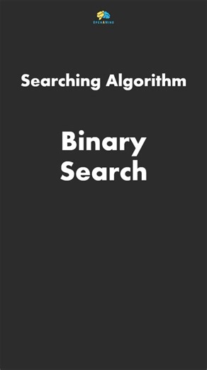 OpenAMind on Instagram: "Simple but effective searching algorithm #AlgorithmsIn60Seconds #QuickSort #AlgorithmExplained #LearnCoding #ComputerScience"