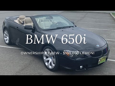 BMW 650i 6 Series Convertible E63 4.8 Litre V8 - Ownership Experience