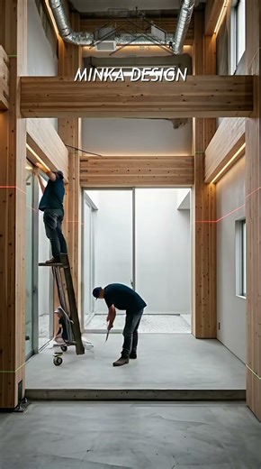I Build a Japanese Modular Salon with Integrated Furniture 🪵📐