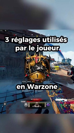3 réglages utilisés par le #1 Warzone