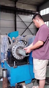 Tube Shrinking Machine #Crimping Machine #Square Tube Shrinking Machine #Diameter Reduction Machine