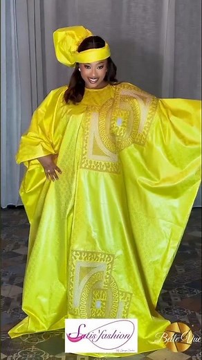 The bazin boubou: traditional Senegalese elegance revisited #womensfashion ❤️