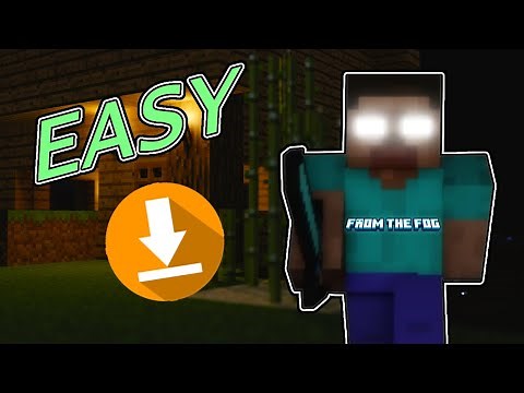 HOW TO Download HEROBRINE FROM THE FOG