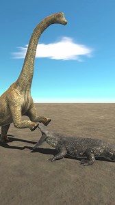Brachiosaurus vs Purussaurus | Gameroom