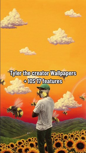 Tyler the creator wallpapers & ios17 features #ios17 #wallpaper #crop #tylerthecreator
