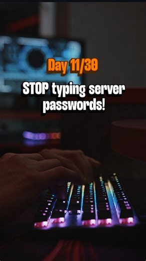 ayushbuildstech on Instagram: "🚀 STOP typing server passwords! Still manual-typing your credentials every time you SSH? You’re losing time and compromising security. Switching to SSH Keys is the ultimate developer productivity hack. 💻✨ It takes 30 seconds to set up and saves you hours in the long run. Here is your SSH Cheat Sheet: 1️⃣ Generate your key: ssh-keygen -t rsa (Hit enter to save in default location) 2️⃣ Send it to the server: ssh-copy-id username@your-ip-address (works on linux not 