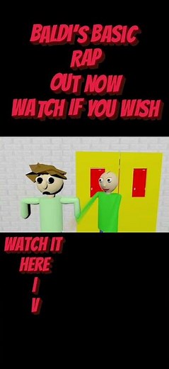 Baldi’s basics animated rap out now #baldisbasics #jtm #musicvideo #3danimation
