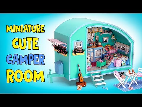 It’s Time To Travel! Making Adorable Camper With Tiny Decor