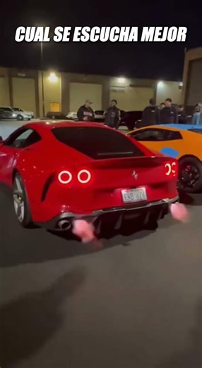 Ferrari vs Lamborghini en sonido… elige bien 😳🔥