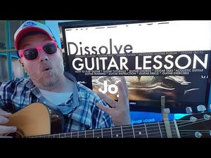 How To Play Dissolve - Joji Guitar Tutorial (Beginner Lesson!)