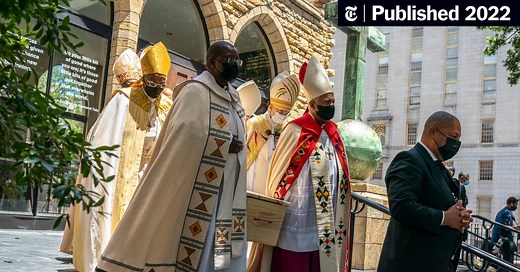 With a Simple Funeral, South Africa Bids Farewell to Desmond Tutu (Published 2022)