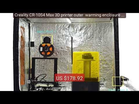 Creality CR-10S4 Max 3D printer outer warming enclosure to... — Top Pick 2026 | Unbeatable Price!