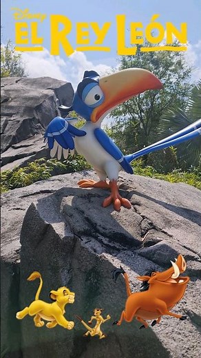 ZAZU THE LION KING AT DISNEY ART OF ANIMATION RESORT 🥰 #isidroaventuras