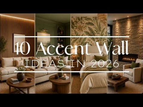 10 Accent Wall Trends Designers Are Obsessed With in 2026 | Luxury Interior Design Ideas