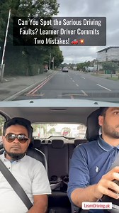 6.7K views · 19 reactions | Driving Test Failed: Can You Spot the Serious Driving Faults? Learner Driver Commits Two Mistakes! ❌ #DrivingTestFail #FailedTest #DrivingError #LearnerDriverFail #SpotTheFaults #SeriousFaults #DriveSafe #RoadSafety #LearnToDrive #StayAlert #DrivingMistakes #TestFail #TrafficViolation #RoadMarkingError #DrivingLesson #RoadAwareness #DriverTraining #DriveLegally #TrafficSafety #RoadRules | LearnDriving.uk | Facebook