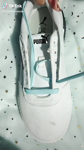 Straight Easy Lacing for Puma Shoes
